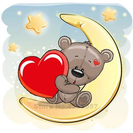 66991929-stock-vector-cute-teddy-bear-with-heart-on-the-moon