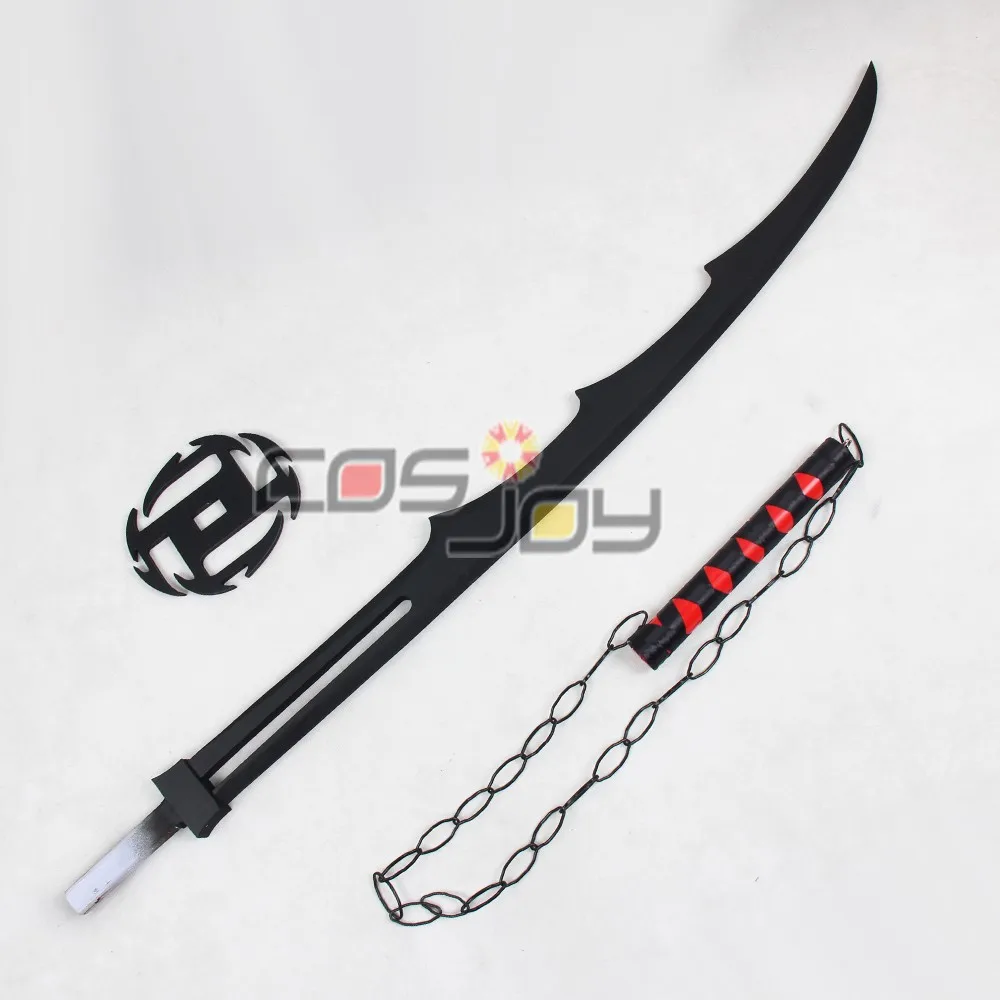 Cosjoy 5" Bleach KUROSAKI IGHIGO Tensa Zangetsu меч реквизит косплея из ПВХ-0331