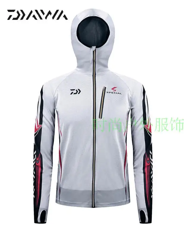 

2017 NEW DAIWA Fishing clothes Long sleeve Sunscreen Breathable Anti mosquito summer DAWA Ultrathin DAIWAS coat Free shipping