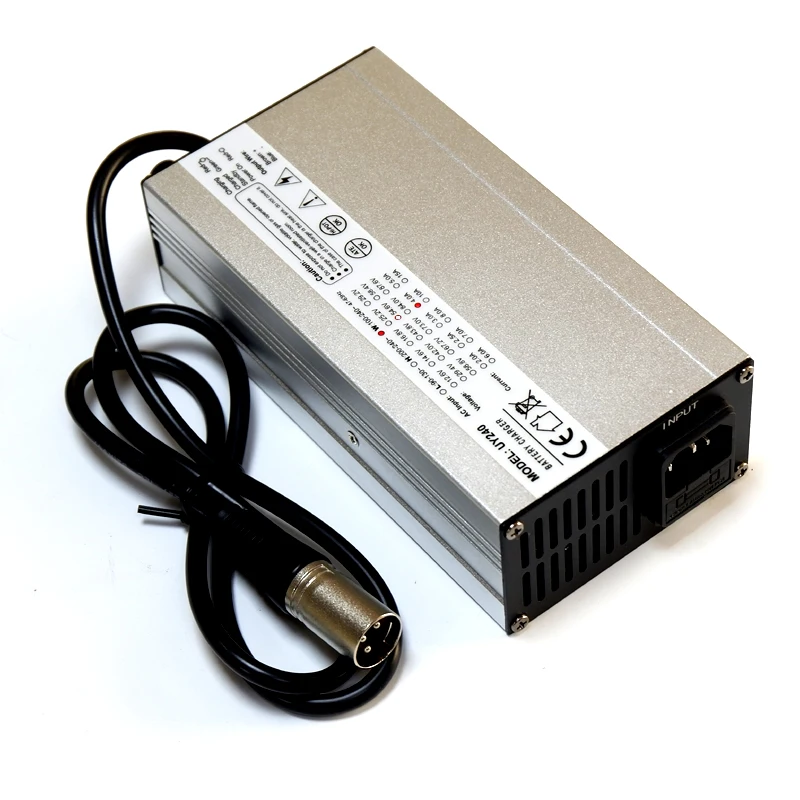 

36V 5A Charger Output 42V 5A, For 10S battery Hight Power Lithium Battery Smart Charger Use of switching power supply technology