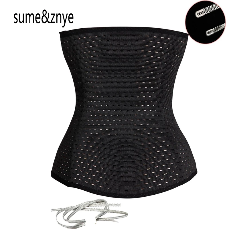 

New 2017 Women postpartum girdle Body Tummy slimmer Waist Trainer latex corset Waist Cincher sexy underbust corsets and bustiers