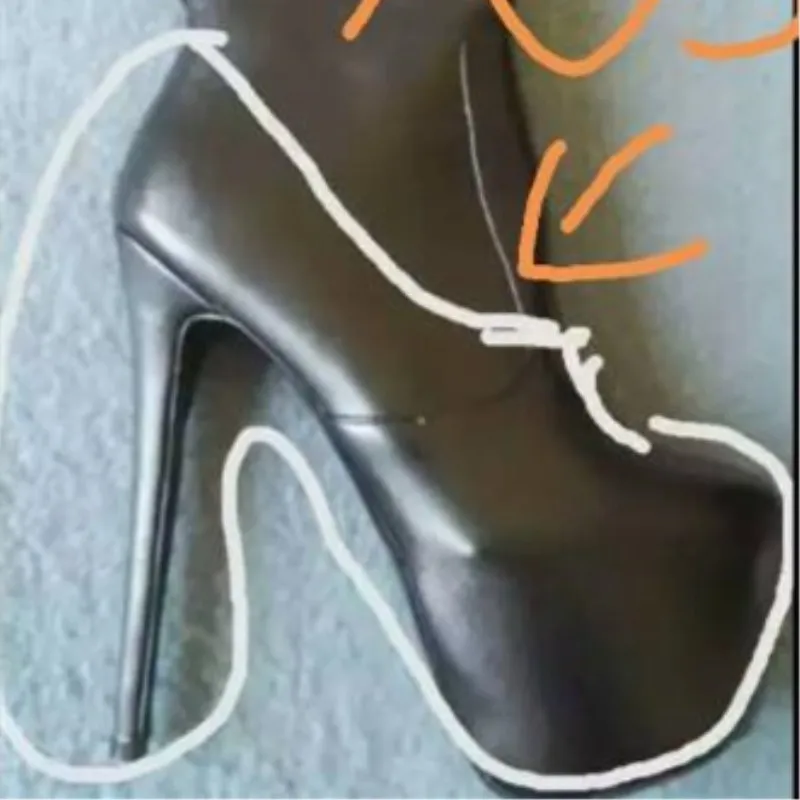 

SHOFOO shoes,Beautiful fashion free shipping, about 18 cm high-heeled women's shoes, round toe pumps. SIZE: 34-45