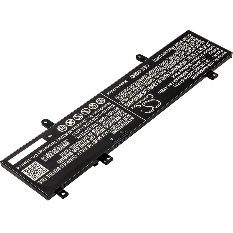 Cameron sino 3600mAh аккумулятор для Asus Vivobook 14, X405, X405UA, 0B200-02540000, B31N1632, 3ICP5/57/81