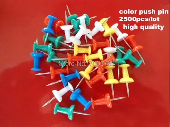 

Free shipping 2500pcs/lot color nail for soft board