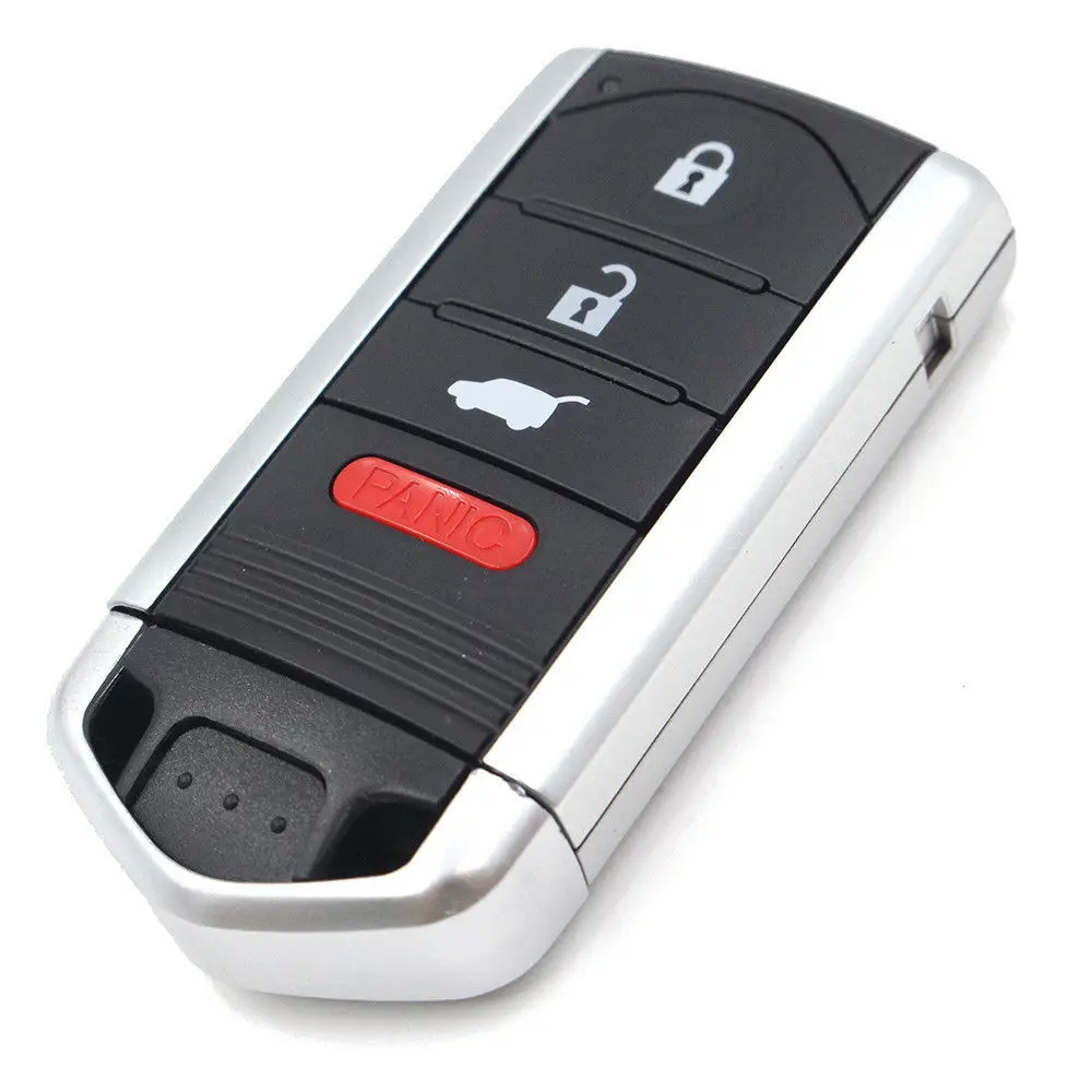 KEYECU для Acura ZDX 2010 2011 2012 2013 интеллектуальный пульт дистанционного управления, автомобильные аксессуары, брелок 4 кнопки 313,8 МГц FCC ID: M3N5WY8145