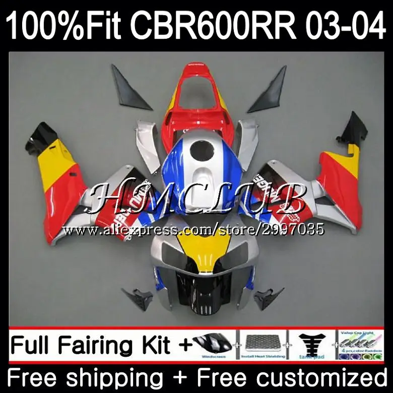 Инжекционный завод красный для HONDA CBR 600RR 600F5 CBR600 RR 2003 2004 79HC.9 CBR600RR F5 03 04 CBR600F5 600