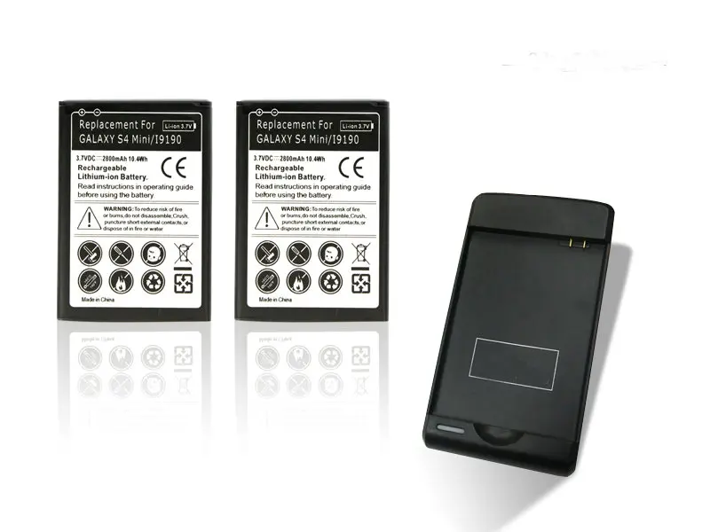 Сменный аккумулятор 2x2800 мАч B500BE B500AE + настенное зарядное устройство USB для Samsung