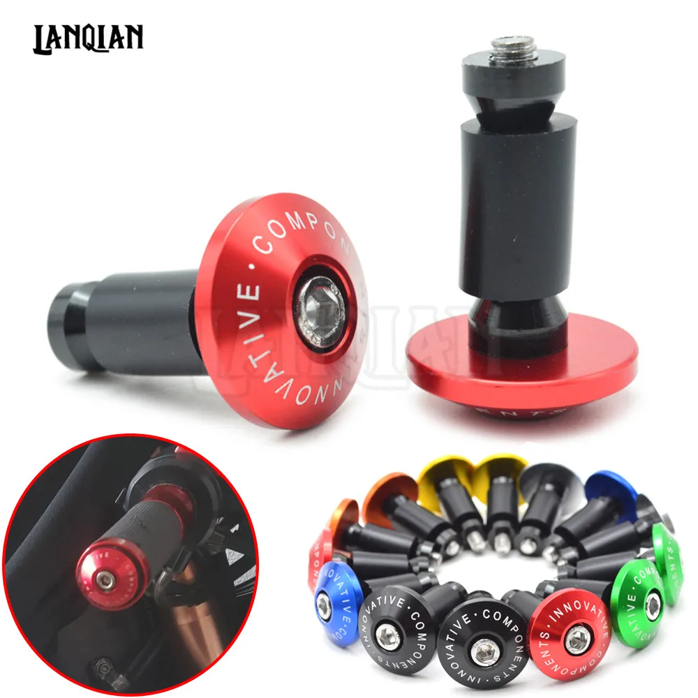 

Universal 7/8 22MM motorcycle handlebar end grips Anti Vibration Silder Plug for KAWASAKI NINJA 650R ER6F ER6N W800 Z750S Z750