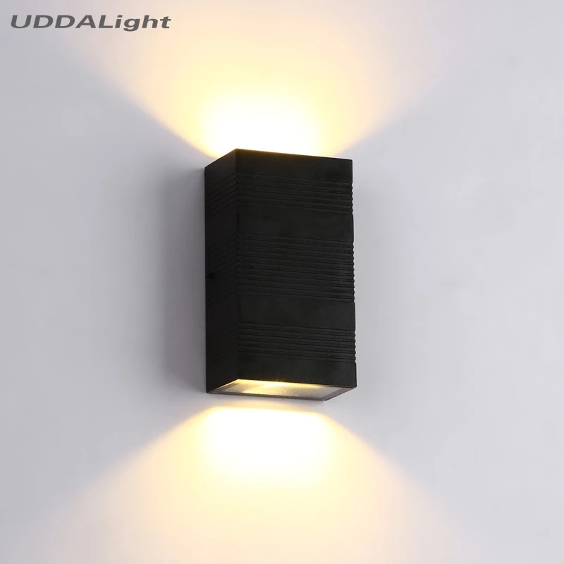 

led for balcony 6-7W up down buitenverlichting black ip65
