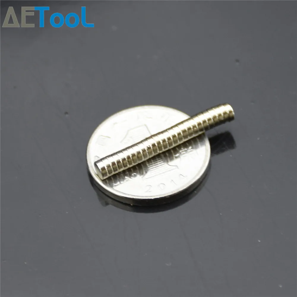AETool 30/50/100 шт. 4x1 мм неодимовый магнитный диск Постоянный N38 NdFeB небольшие круглые