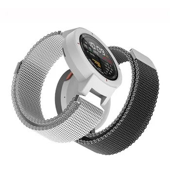 

Metal Milanese Loop Watch Bands For Xiaomi Huami Amazfit Verge 3 Strap Magnetic Adsorption Wristband For Amazfit Verge 3