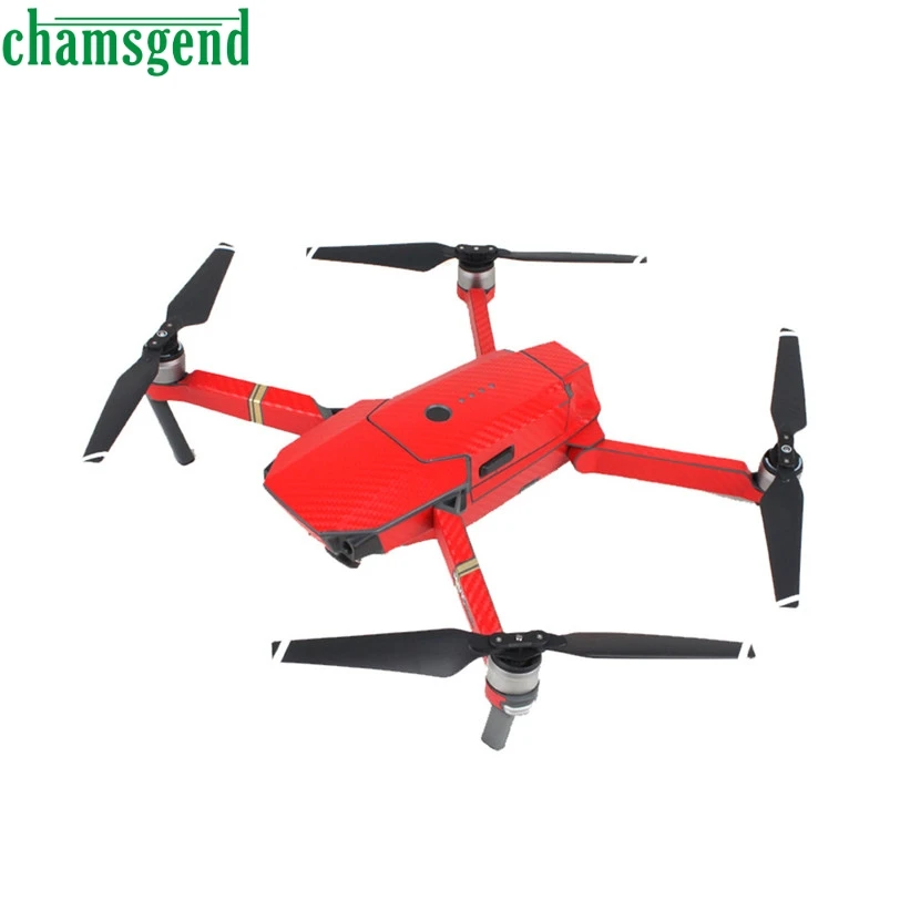 

CHAMSGEND drop shipping Luxury Carbon Fiber Skin Wrap Waterproof Stickers For DJI Mavic Pro Accessories mar721