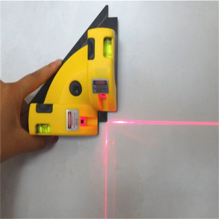 Лазерный уровень под прямым углом 90 градусов Вертикальные Горизонтальные лазеры измерительный инструмент вертикальный калибратор домашний DIY измерительный инструмент