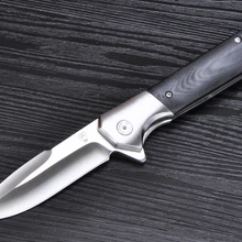 VOLTRON V20 8Cr13Mov лезвие сталь+ G10 ручка, шарикоподшипник Флиппер Складной нож Тактический выживания охотничьи ножи открытый инструмент