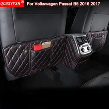 Автомобильный Стайлинг авто Интерьер протектор боковой кромки защиты наклейки на планшет анти-защита спинки кресла, пригодный для Volkswagen Passat B5