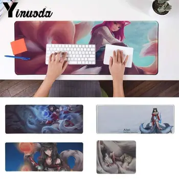 

Yinuoda Hot Sales Ahri League Of Legends Silicone Pad to Mouse Game Size for 18x22cm 20x25cm 25x29cm 30x90cm 40x90cm