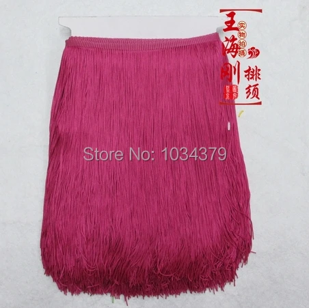 12Colors 30CM Width Polyester 10Yards Latin Dance Apparel Thin Line Fringe Lace Trims Rayon DIY Manual Accessories