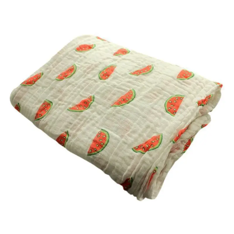 

1Pcs Set 115*115cm Muslin Cloth 100% Cotton Newborn Baby Swaddles Baby Blankets Multi Designs Functions Baby Towel Hold Wraps