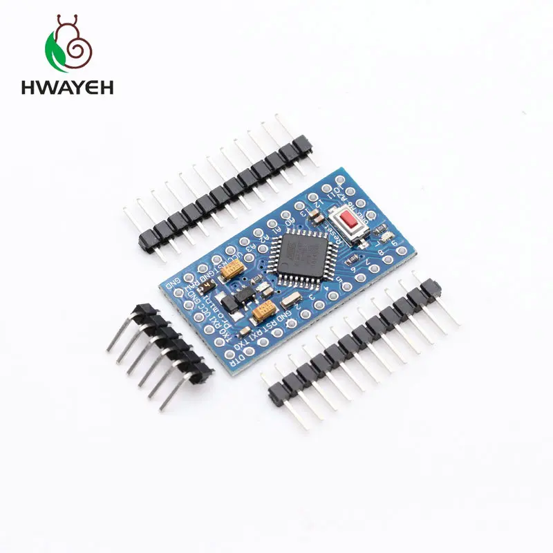 

10pcs/lot pro mini 328 electronic building blocks Interactive Media ATMEGA328P 5V/16M Compatible Nano for arduino