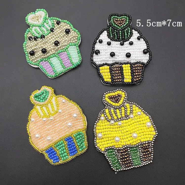 cake beaded patches for clothing 9