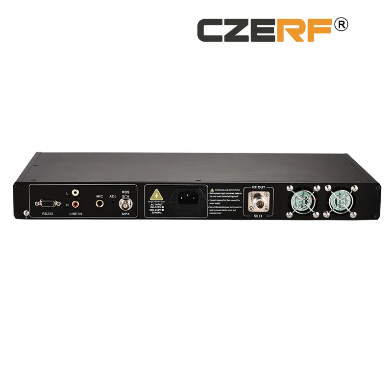 CZE-T501 50 Вт радиовещательная радиостанция fm-передатчик 87 МГц до 108 МГц беспроводной Серебряный передатчик