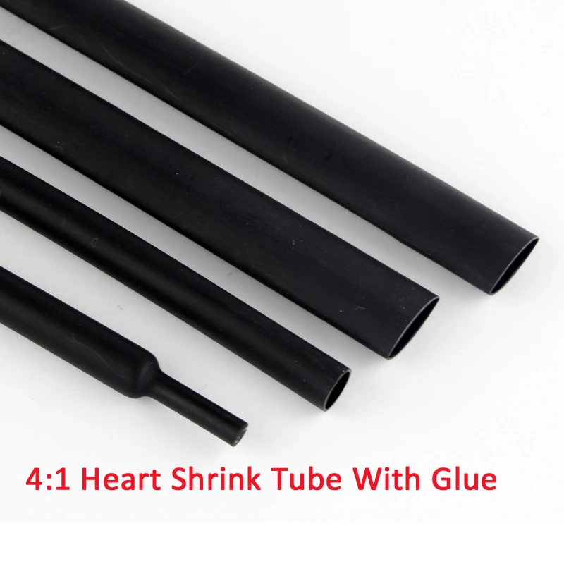 150 ° C Transparent 3:1 1m Shrink Tubing 18mm