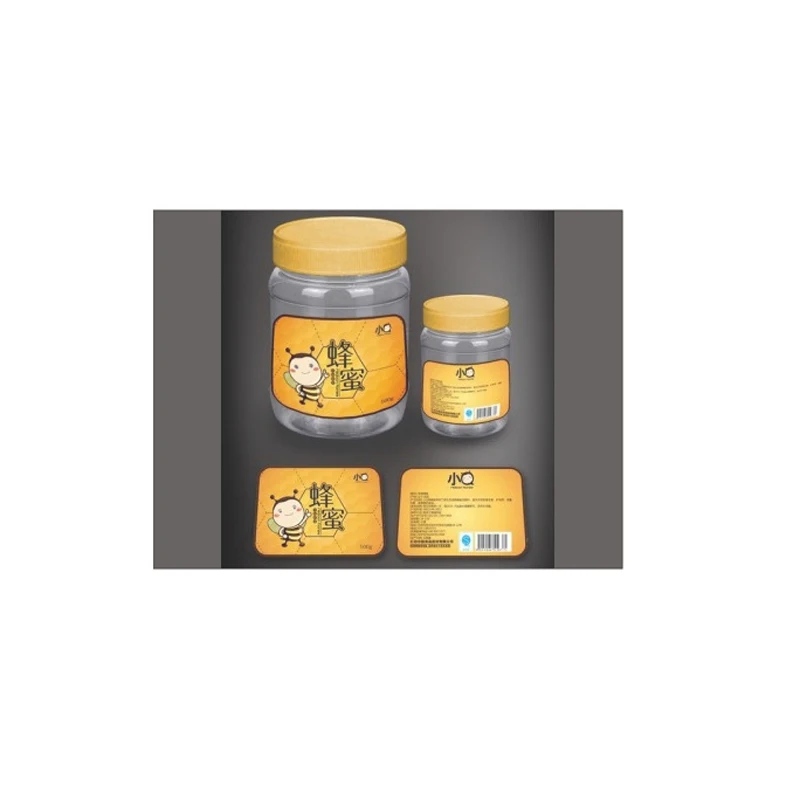 

Customized High quality custom personalized adhesive logo jar labels