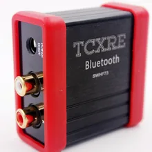 12 В DC беспроводной аудио Bluetooth приемник коробка RCA для автомобиля динамик усилитель изменить громкий динамик коробка