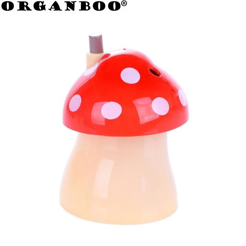 

ORGANBOO Creative home cute mushroom toothpick storage box push-type toothpick holder portable automatic toothpick storage