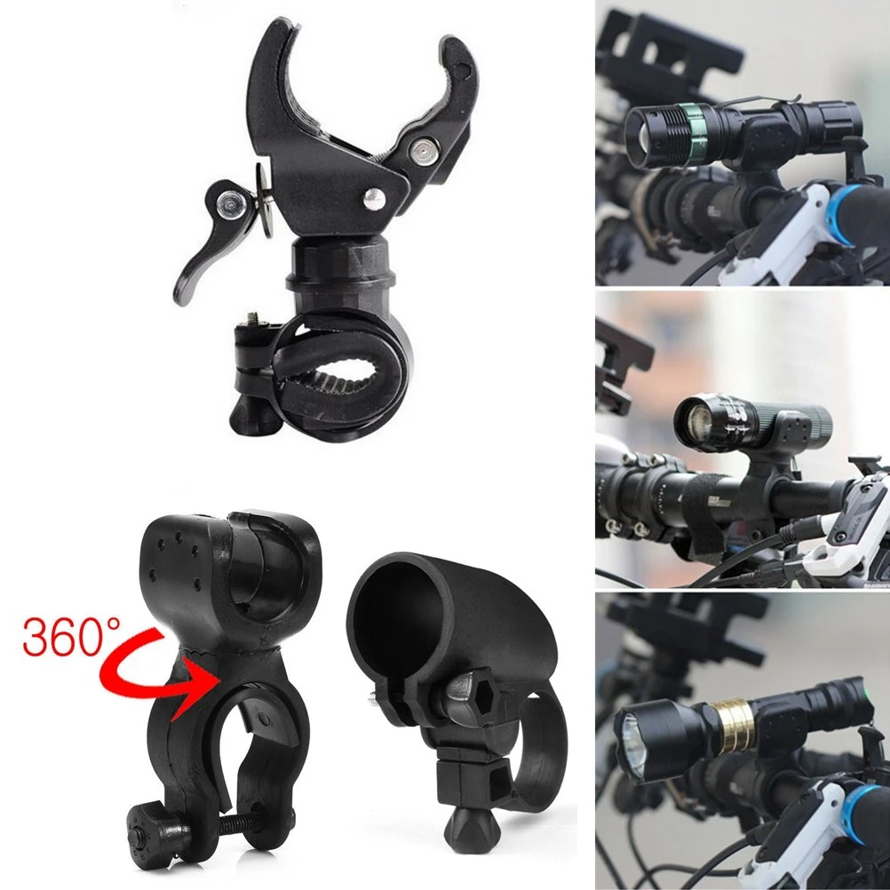 

Rotation Swivel Bicycle Mount Road Bike Headlight Flashlight Torch Head Light Lamp Holder Bracket Clamp Clip Grip