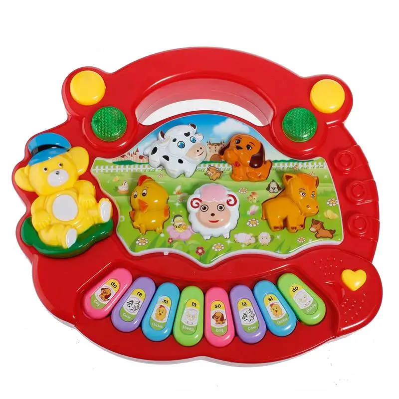 Baby Animal Farm Piano Sound Keyboard Music Development Educational