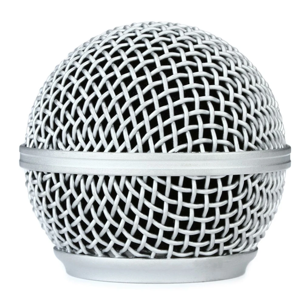 

Replacement Ball Wireless Steel Mesh Transmitter Durable Universal Cover Cartridge Lightweight Microphone Grill Handheld