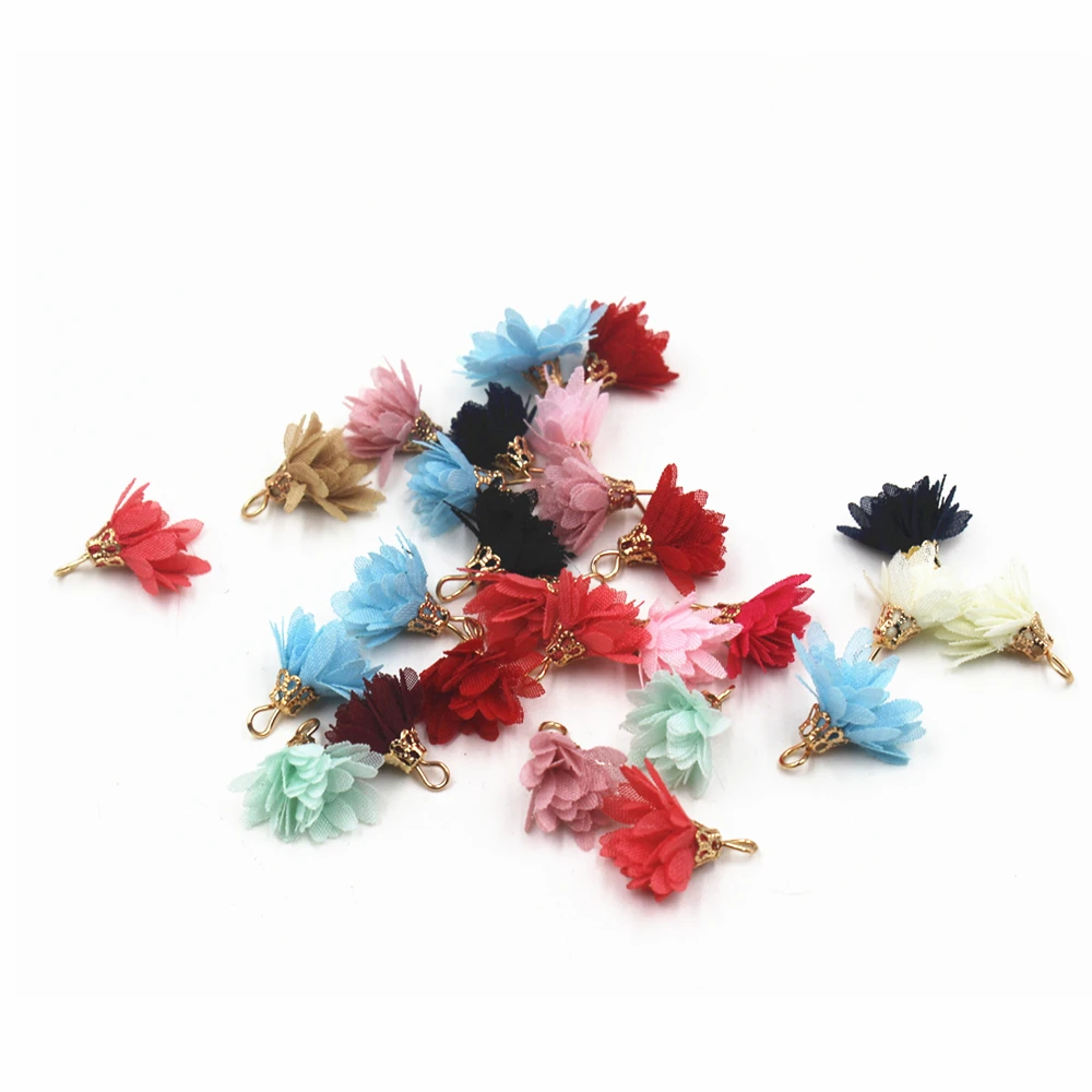Buy Color Flowers Pendant Tassels 1/5cm small tassel