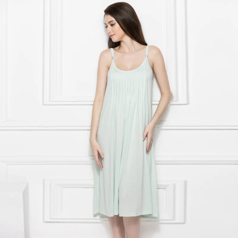 High Quality Summer New Pregnant Women's Sleepwear Female Strap