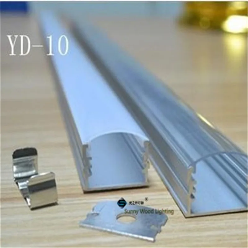 10pcs/lot 40inch 1m led bar light housing,W25H18 aluminium profile for 20mm pcb