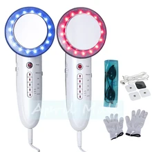 Ultrasonic Slimming Massager 1MHz Body Ultrasound Cellulite Fat Burner Weight Loss EMS Skin Care Photon Therapy Galvanic Facial