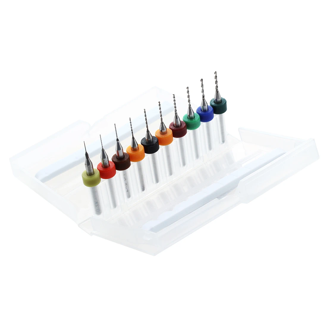 

THGS Box 10x 0.3-1.2mm PCB Small Drill Bits PCB Drill Drilling