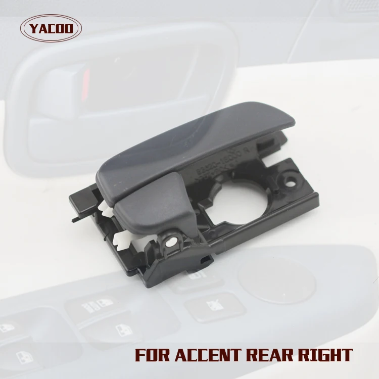 

1PCS REAR RIGHT INTERIOR DOOR HANDLE FOR HYUNDAI ACCENT 2007-2011 2007 2008 2009 2010 2011