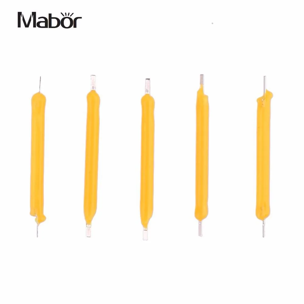 

Mabor 5Pcs/Set In series COB LED 1W DC12V 130LM Filament Bulb Candle Light Source Accessaries Lighting DIY