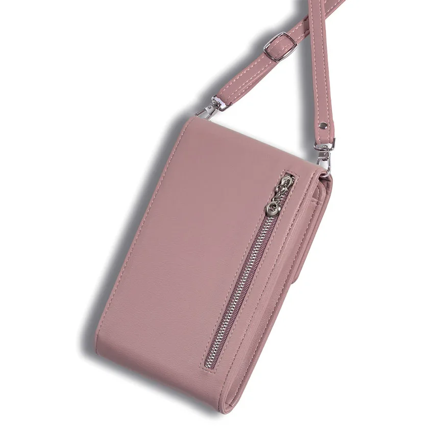 Mini Women Shoulder Bag Wallet Card Slot Phone Bag Fashion Leather Messenger Bags Lady Girls Small Cross Body Bag Handbag Pouch (25)