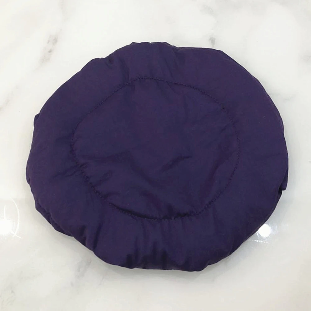 

Reversible Heat Cap Microfiber Universal Reusable Steaming Elastic Deep Conditioning Cordless Hot Therapy Flaxseed Interior