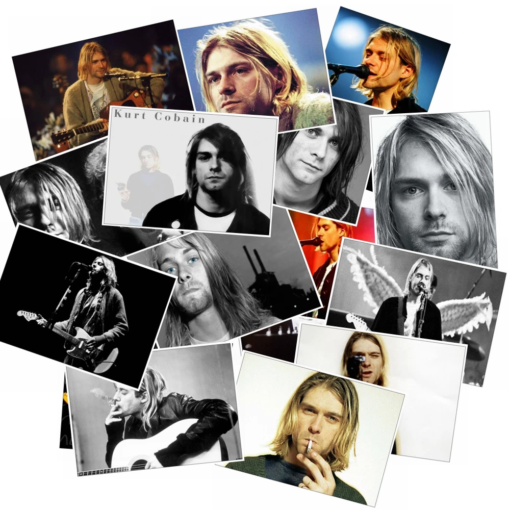25 шт. стикеры Kurt Cobain музыкальная наклейка набор для багажа Дорожный Чехол
