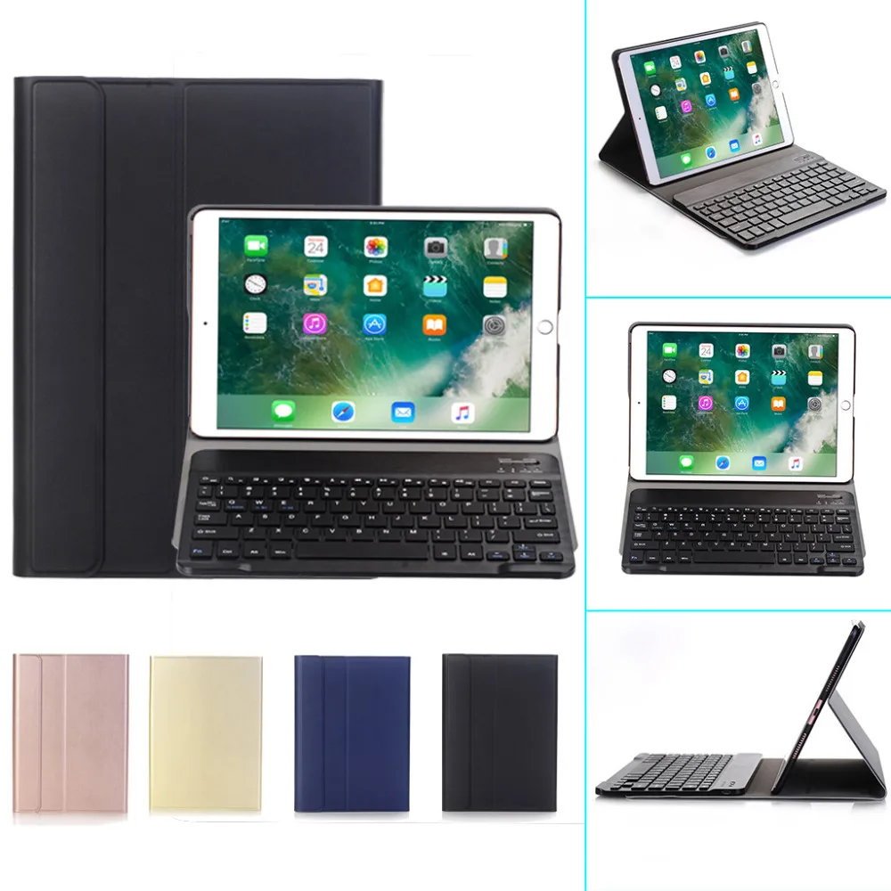 

2019 Stylish 10.5inch Case Slim Shell Smart Stand Cover With Bluetooth Keyboard For iPad Pro 100% brand new and high quality