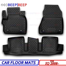 Для Toyota IQ 2008-автомобильные коврики с защитой от затопления, автомобильные коврики, автомобильный Стайлинг, украшение интерьера