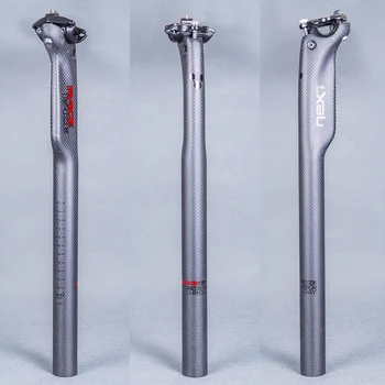 

FCFB Race Face Next Black Red Matte 3K Carbon Fiber Seatpost Bicycle Seat Post Cycling Seat Tube Bike Parts 27.2/30.8/31.6mm