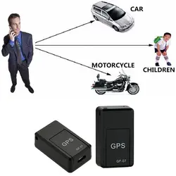 Мини-автомобиль gps трекер на велосипед/мотоциклетный трекер Детский gps трекер GSM/GPRS автомобиль в режиме реального времени локатор gf07