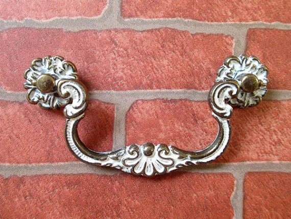 3 8 Shabby Chic Dresser Pulls Drawer Handles Bail Pulls Antique