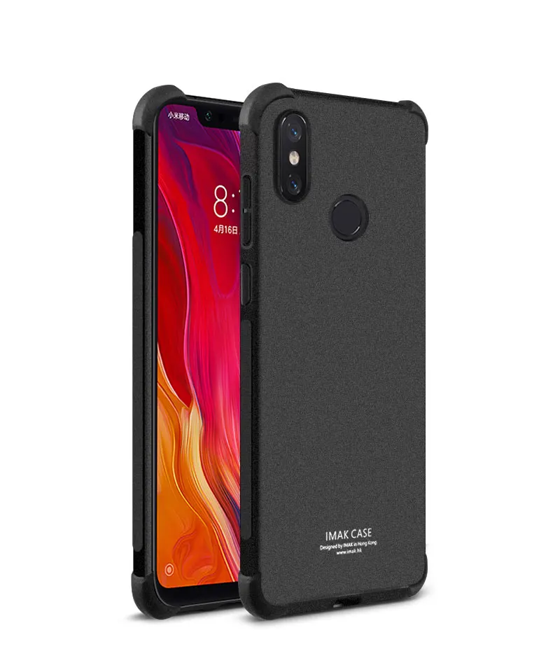 Xiaomi mi 8 Lite чехол mi 8 чехол IMAK Ударопрочный силиконовый мягкий прозрачный ТПУ чехол для Xiaomi mi 8 Pro SE