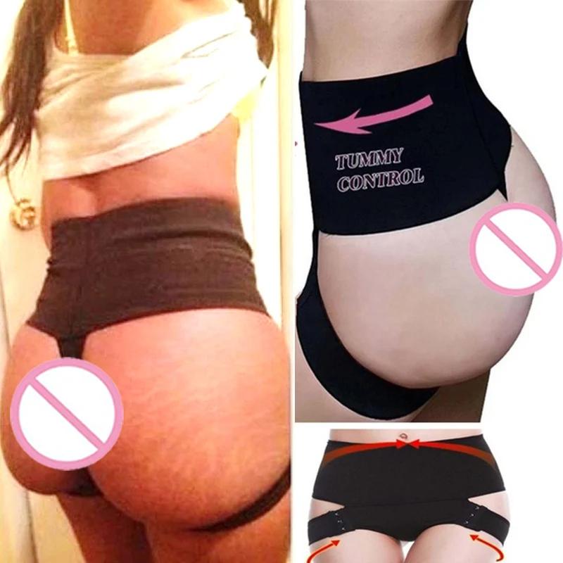 

Women Butt Lifter Underwear Tummy Control Corset Shaper Waist Trainer Sexy Lingerie With Adjustable Hook Strechy Booty Lifter