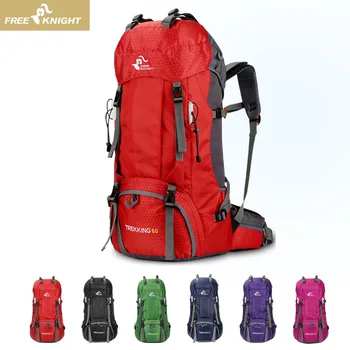 

60L waterproof backpack travel pack sports bag pack Outdoor Climbing Mountaineering Hiking Camping backpack unisex men